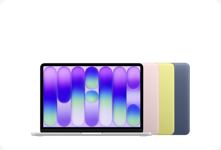 MacBooks coloridos
